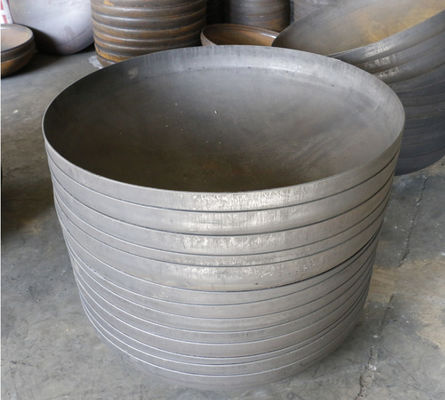 Cabezas de plato elípticas de acero al carbono Industria ISO de alta resistencia