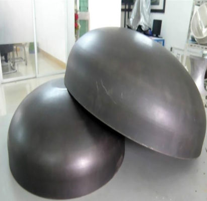 Hemisferio de cabeza de plato esférico forjado a medida para el extremo de la cabeza del tanque