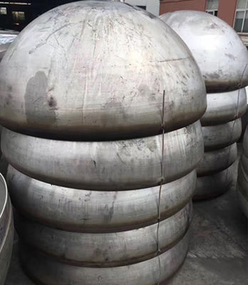 Cabezas de tanque hemisféricas de formación en caliente Cabeza de cilindro hemisférica