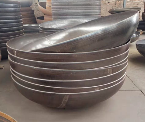 Q345R Cabeza hemisférica de acero al carbono de 1000 mm de diámetro Cabezas elípticas