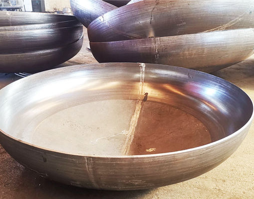 Cabezas esféricas del tanque de acero inoxidable de carbono