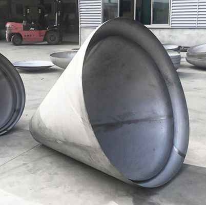 Cabecera de tubería de acero de doble fase de 25 mm conical