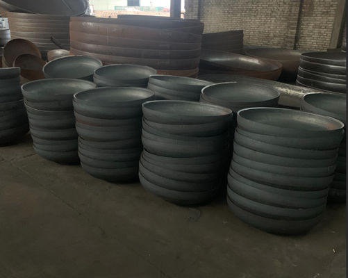 OEM recipientes a presión cabezas de acero inoxidable cabeza de plato de fondo plano