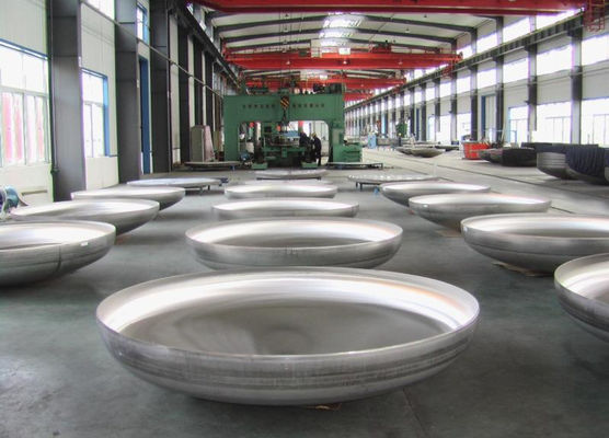 Cabeza de tanque de acero para buques a presión Industria Cabezas de tanque de acero inoxidable SGS
