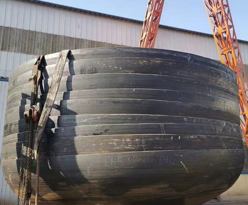 Tipos elípticos de extremos de plato Tapones del tanque para partes del intercambiador de calor