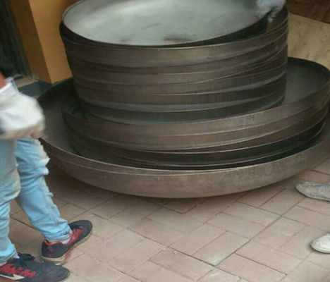 Tipos de extremo torisférico de plato de acero inoxidable Tanques de aceite y gas Cabeza