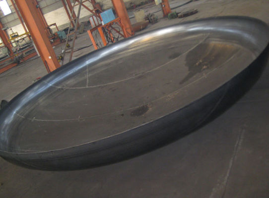 Saldado de acero cabeza de plato torisférica de 600 mm a 4000 mm de diámetro