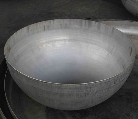 Cabezas de tanque de alta presión hemisféricas de 6 mm de espesor de hasta 2 pulgadas