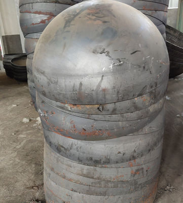 Cabezas de tanque de alta presión hemisféricas de 6 mm de espesor de hasta 2 pulgadas