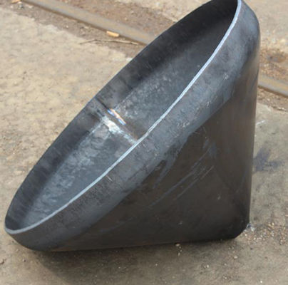 OEM Conical Standard Cubierta con cabeza cónica con tapa de fondo plano de acero al carbono