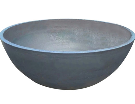 Cabezas de tanque hemisféricas de acero al carbono de 6 mm con flancos Solo estándares ASTM