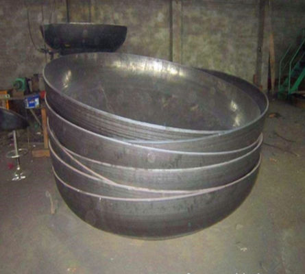 Cabezas de depósito hemisféricas de acero inoxidable