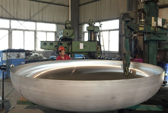 Capó de extremo de acero carbono con tapa de cabeza de tanque de propano hemisférico