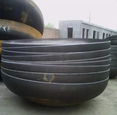 Industria ASME Cabezas del tanque Dimensiones SA516 Gr70 Cabezas hemisféricas