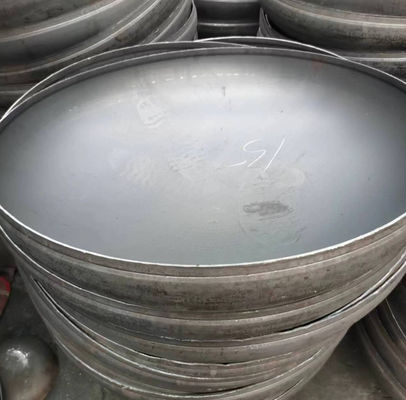 OEM / ODM Cabeza plana de plato de 89 mm Vaso a presión Cabeza de plato de acero inoxidable
