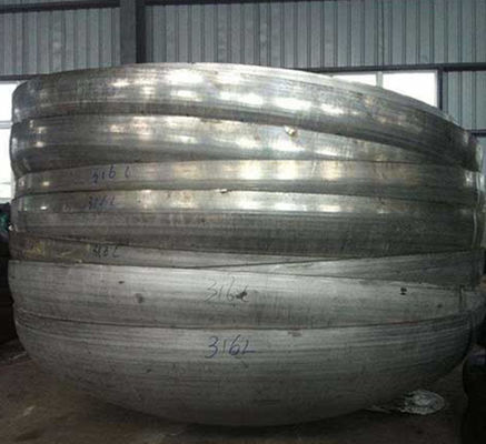 Cabecera de cabeza de plato de acero inoxidable de gran tamaño segmentada