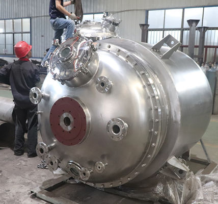 Reactor de presión normal cubierta de alcantarillado del recipiente de acero inoxidable grado sanitario