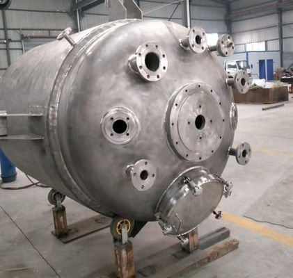 Reactor de presión normal cubierta de alcantarillado del recipiente de acero inoxidable grado sanitario