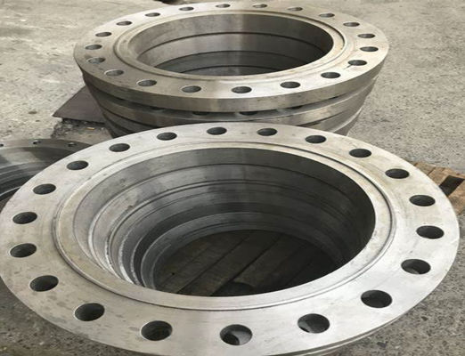 OEM / ODM Cabezas de plato con bridas Tratamiento de chorro de arena de acero al carbono