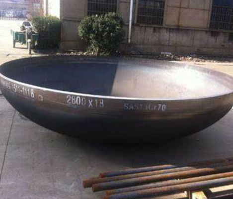 Cabezas de plato de acero al carbono de doble fase Tipo oval esférico Tipo cónico Tipo mariposa