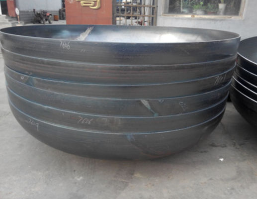 Industria de revestimiento de acero al carbono Cabezas de plato de fondo plano Cabezas de tanque personalizadas