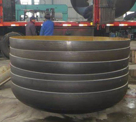 OEM recubrimiento de acero al carbono cabeza elíptica cabeza de plato torisférica