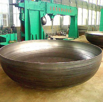 Cabeza de plato elíptica de acero al carbono de 200 mm de diámetro para recipiente a presión