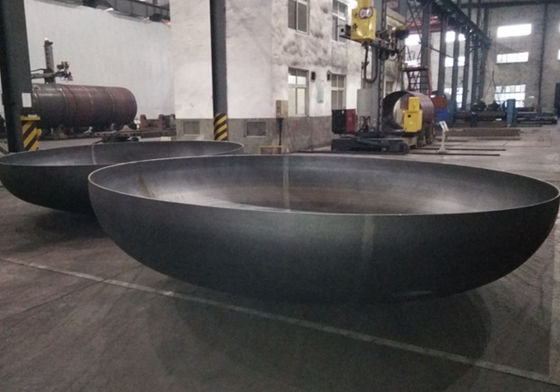 Q345R Cabeza hemisférica de acero al carbono de 1000 mm de diámetro Cabezas elípticas