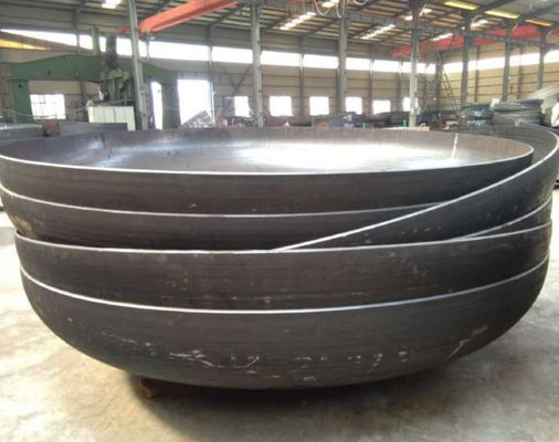 Cabeza de plato elíptica de acero al carbono de 200 mm de diámetro para recipiente a presión