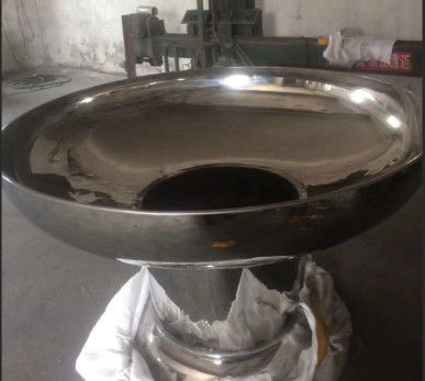 Cabeza de plato elíptica de acero al carbono de formación en caliente con prensado en caliente