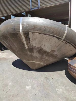 Cabezas de plato elípticas de acero al carbono refinado de calidad superior