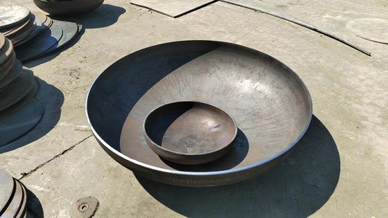 Cabezas de plato elípticas de acero al carbono refinado de calidad superior