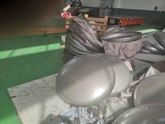 Cabeza elíptica resistente a la corrosión para soldadura con temperatura nominal de -20°C a 500°C